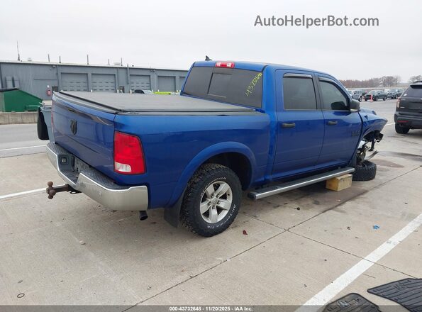 1C6RR7LG4GS223095 2016 RAM 1500 Синий Задняя правая четверть