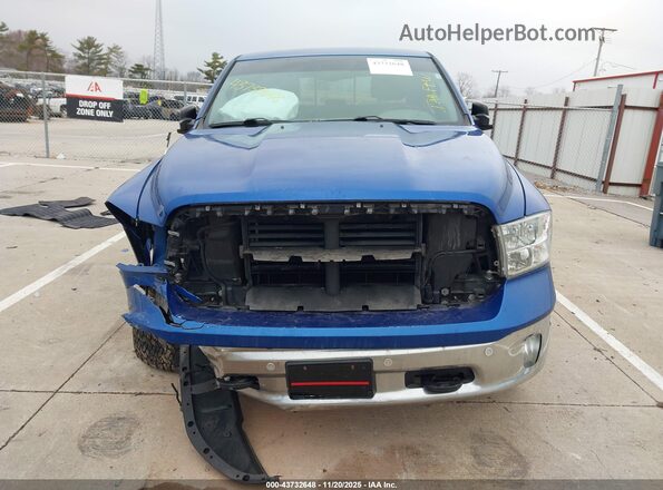 1C6RR7LG4GS223095 2016 RAM 1500 Синий Вид щитка приборов