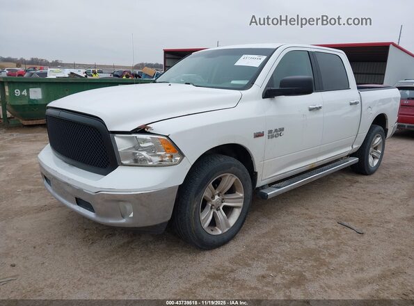 1C6RR7LT0JS240254 2018 RAM 1500 White Front left
