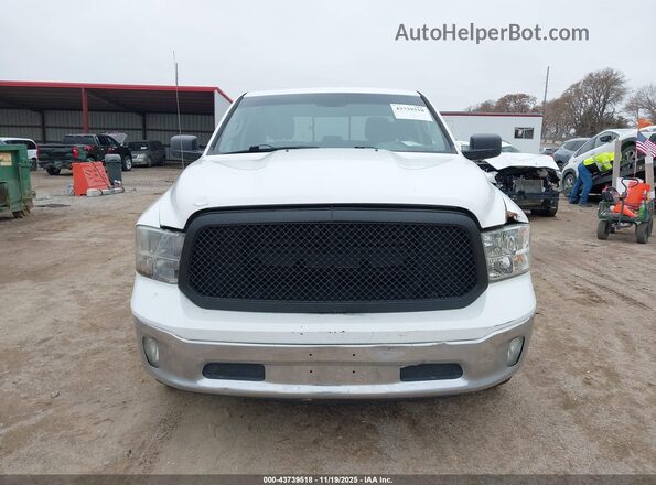 1C6RR7LT0JS240254 2018 RAM 1500 White Instrument cluster view