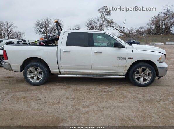 1C6RR7LT0JS240254 2018 RAM 1500 White Rear interior view