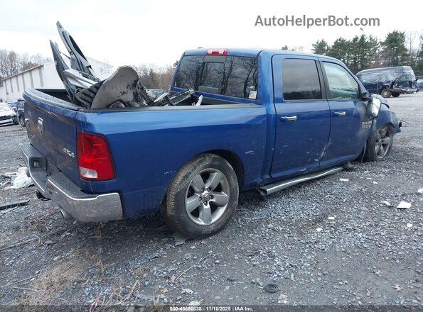 1C6RR7LT8GS416539 2016 RAM 1500 Синий Задняя правая четверть
