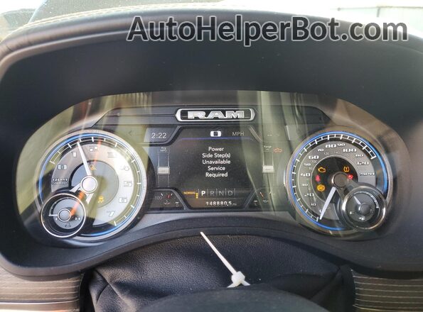 1C6SRFHT1KN566472 2019 RAM 1500 Черный Вид щитка приборов