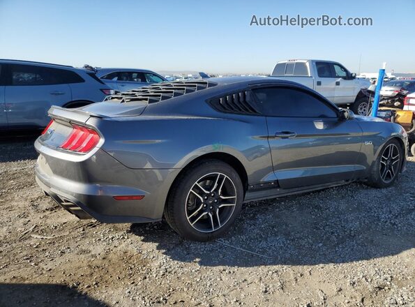 1FA6P8CF3P5307203 2023 FORD MUSTANG Черный Задняя правая четверть