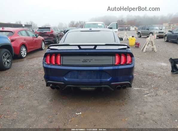 1FA6P8CF7J5178566 2018 FORD MUSTANG Синий 