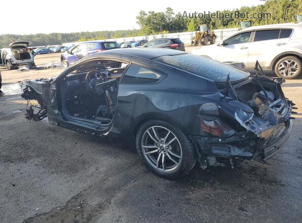 1FA6P8TH6H5228207 2017 FORD MUSTANG Черный Задняя левая четверть