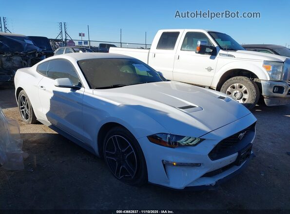 1FA6P8TH9M5154940 2021 FORD MUSTANG White Передня права чверть