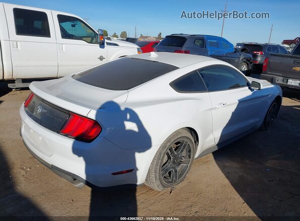 1FA6P8TH9M5154940 2021 FORD MUSTANG White Задня права чверть