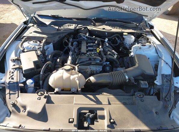1FA6P8TH9M5154940 2021 FORD MUSTANG White Вид ззаду