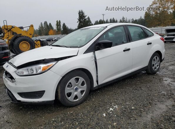 1FADP3E29HL223534 2017 FORD FOCUS Белый Передняя левая четверть