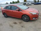 2018 Ford Focus Sel Красный vin: 1FADP3H28JL280521