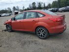 2018 Ford Focus Sel Красный vin: 1FADP3H28JL280521