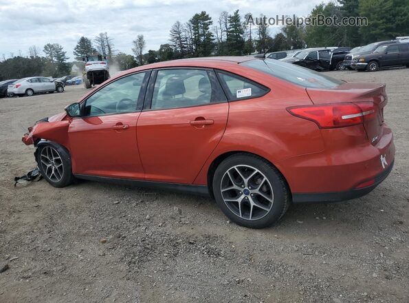 1FADP3H28JL280521 2018 FORD FOCUS Красный Задняя левая четверть