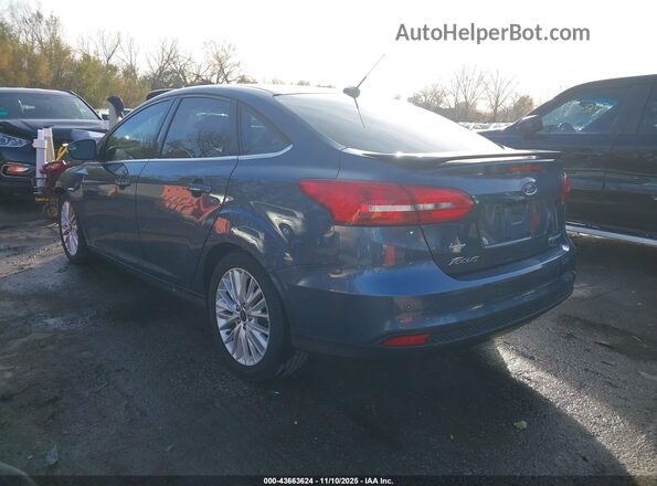 1FADP3J24JL246571 2018 FORD FOCUS Синий Задняя левая четверть