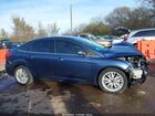 2018 Ford Focus Titanium Синий vin: 1FADP3J24JL246571