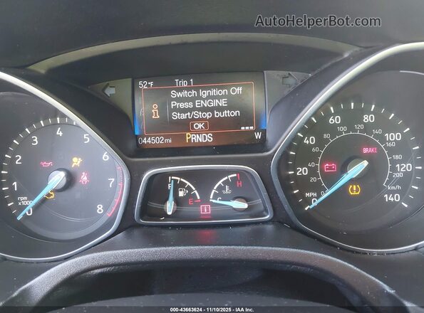 1FADP3J24JL246571 2018 FORD FOCUS Синий Вид задних сидений
