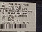 2018 Ford Focus Titanium Синий vin: 1FADP3J24JL246571