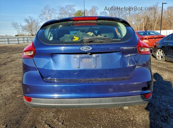 1FADP3K22GL377134 2016 FORD FOCUS Blue Rear view