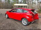 2017 Ford Focus Se Красный vin: 1FADP3K22HL231902