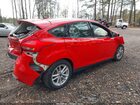 2017 Ford Focus Se Красный vin: 1FADP3K22HL231902