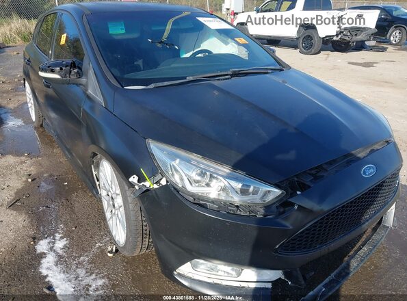 1FADP3L90JL229633 2018 FORD FOCUS ST Черный Вид спереди