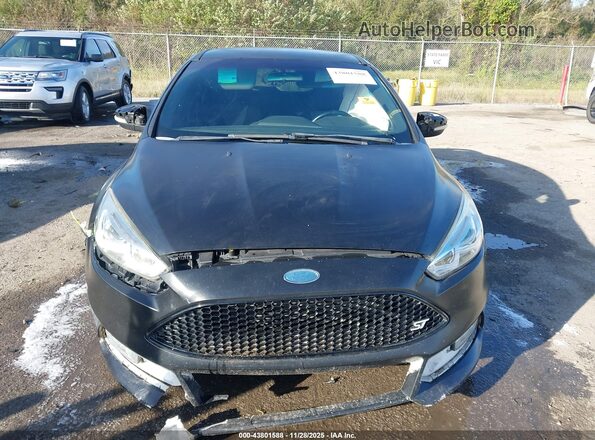 1FADP3L90JL229633 2018 FORD FOCUS ST Черный Вид щитка приборов