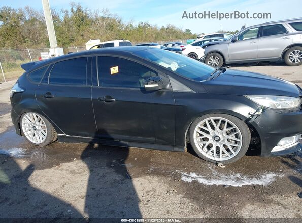 1FADP3L90JL229633 2018 FORD FOCUS ST Черный Вид задней части салона