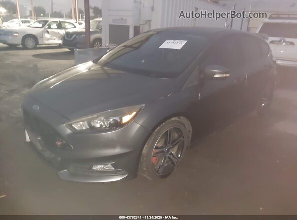 1FADP3L91GL329202 2016 FORD FOCUS ST Gray Vista tres cuartos delantera izquierda