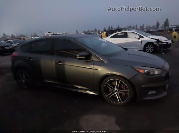 1FADP3L91GL329202 2016 FORD FOCUS ST Gray Vista interior trasera