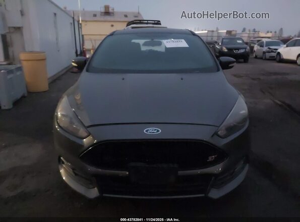 1FADP3L91GL329202 2016 FORD FOCUS ST Gray Vista del cuadro de instrumentos