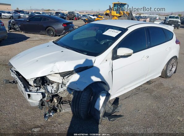 1FADP3L91HL348981 2017 FORD FOCUS ST Белый Передняя левая четверть