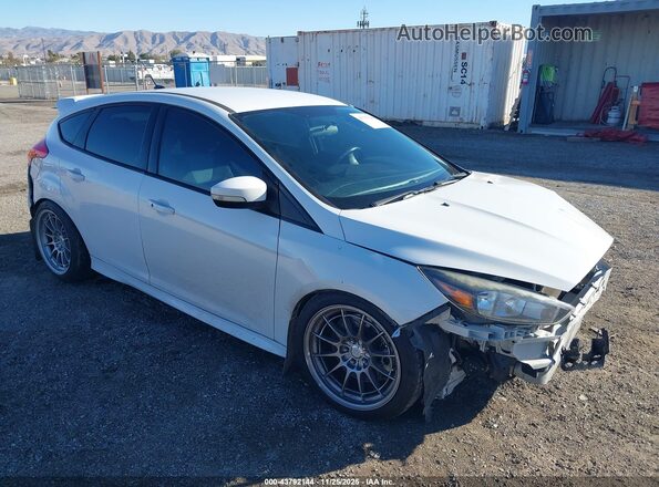1FADP3L91HL348981 2017 FORD FOCUS ST Белый Передняя правая четверть