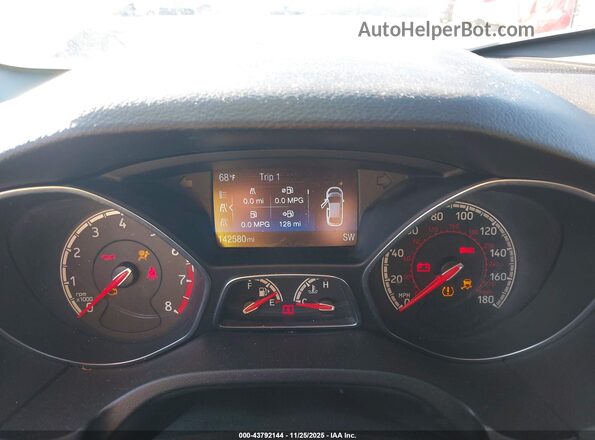 1FADP3L91HL348981 2017 FORD FOCUS ST Белый Вид задних сидений
