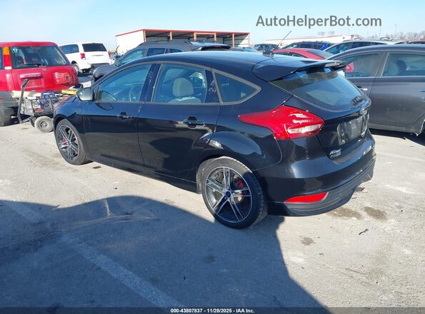 1FADP3L93HL257209 2017 FORD FOCUS ST Черный Задняя левая четверть
