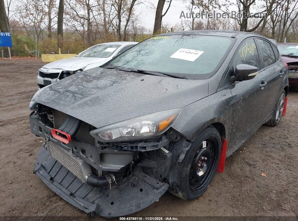 1FADP3L94GL374487 2016 FORD FOCUS ST Gray Vista tres cuartos delantera izquierda