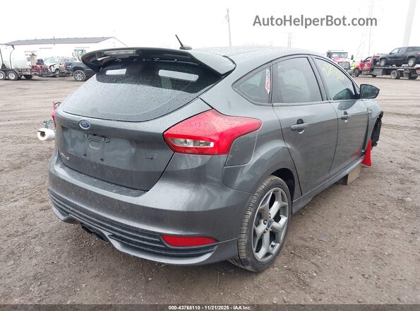1FADP3L94GL374487 2016 FORD FOCUS ST Gray Trasero derecho