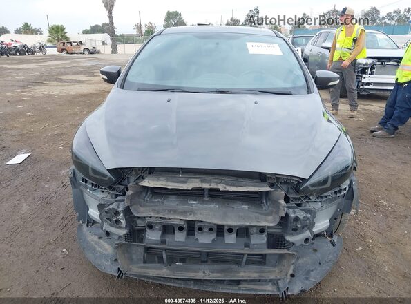 1FADP3L95GL297547 2016 FORD FOCUS ST Серый Вид задней части салона
