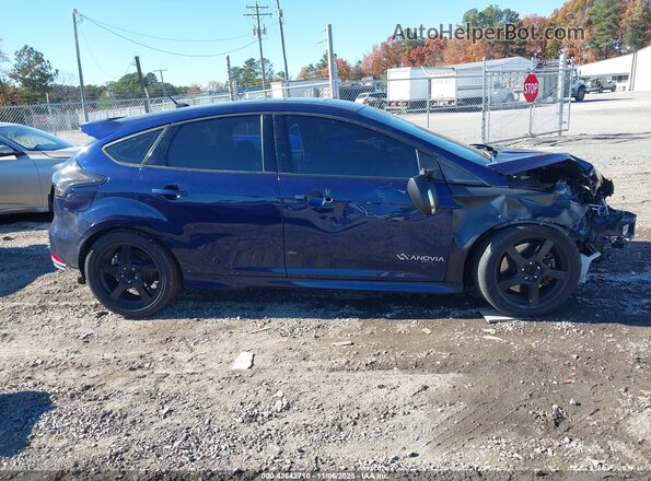 1FADP3L96GL262712 2016 FORD FOCUS ST Синий Вид задней части салона