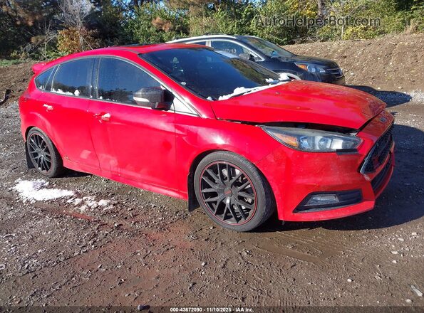 1FADP3L97GL370949 2016 FORD FOCUS ST Red Delantero derecho