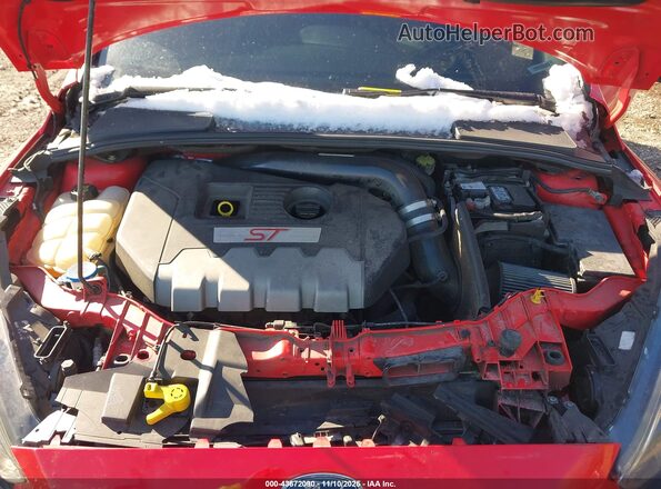 1FADP3L97GL370949 2016 FORD FOCUS ST Red Vista trasera