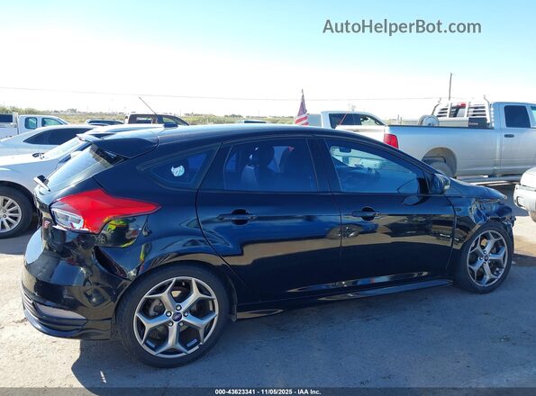 1FADP3L97GL374354 2016 FORD FOCUS ST Черный Вид задней части салона
