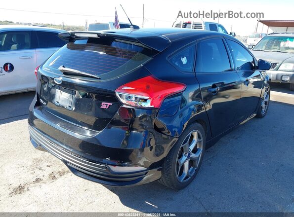 1FADP3L97GL374354 2016 FORD FOCUS ST Черный Задняя правая четверть