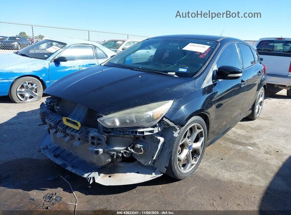 1FADP3L97GL374354 2016 FORD FOCUS ST Черный Передняя левая четверть