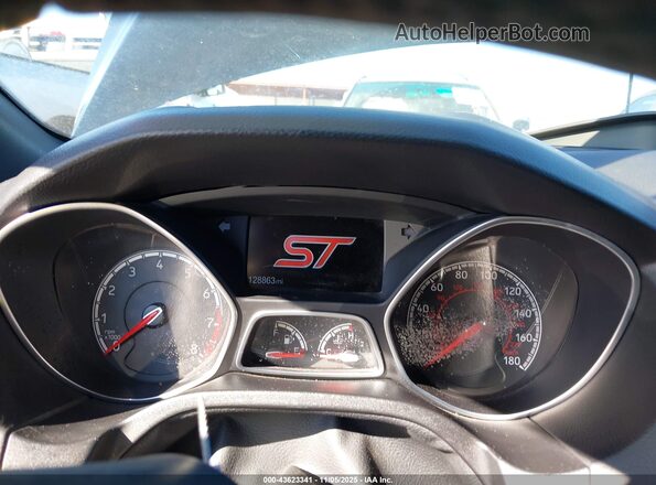 1FADP3L97GL374354 2016 FORD FOCUS ST Черный Вид задних сидений