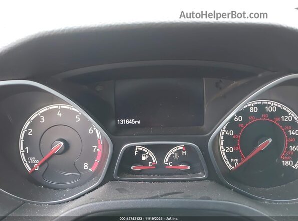 1FADP3L97GL406753 2016 FORD FOCUS ST Dark Blue Вид задних сидений