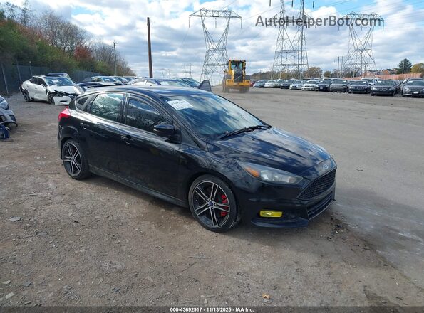 1FADP3L97HL301549 2017 FORD FOCUS ST Black Przód prawy