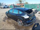 2017 Ford Focus St   Черный vin: 1FADP3L97HL306461