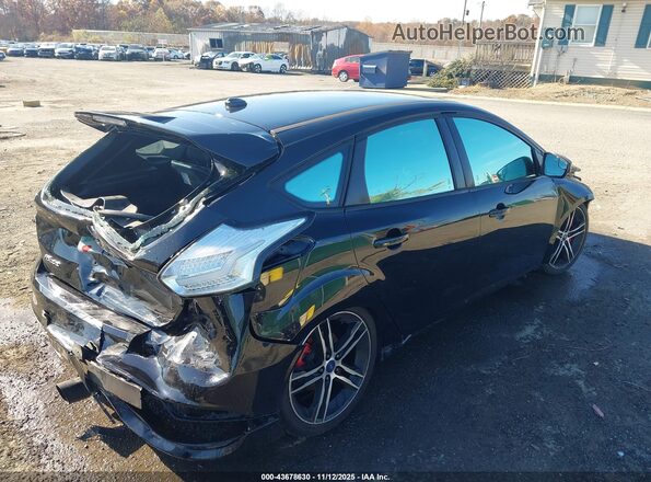 1FADP3L97HL306461 2017 FORD FOCUS ST Черный Задняя правая четверть
