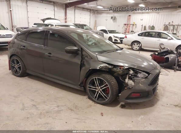 1FADP3L99GL295476 2016 FORD FOCUS ST Серый Передняя правая четверть