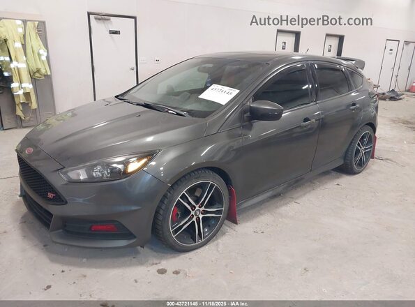 1FADP3L99GL295476 2016 FORD FOCUS ST Серый Передняя левая четверть